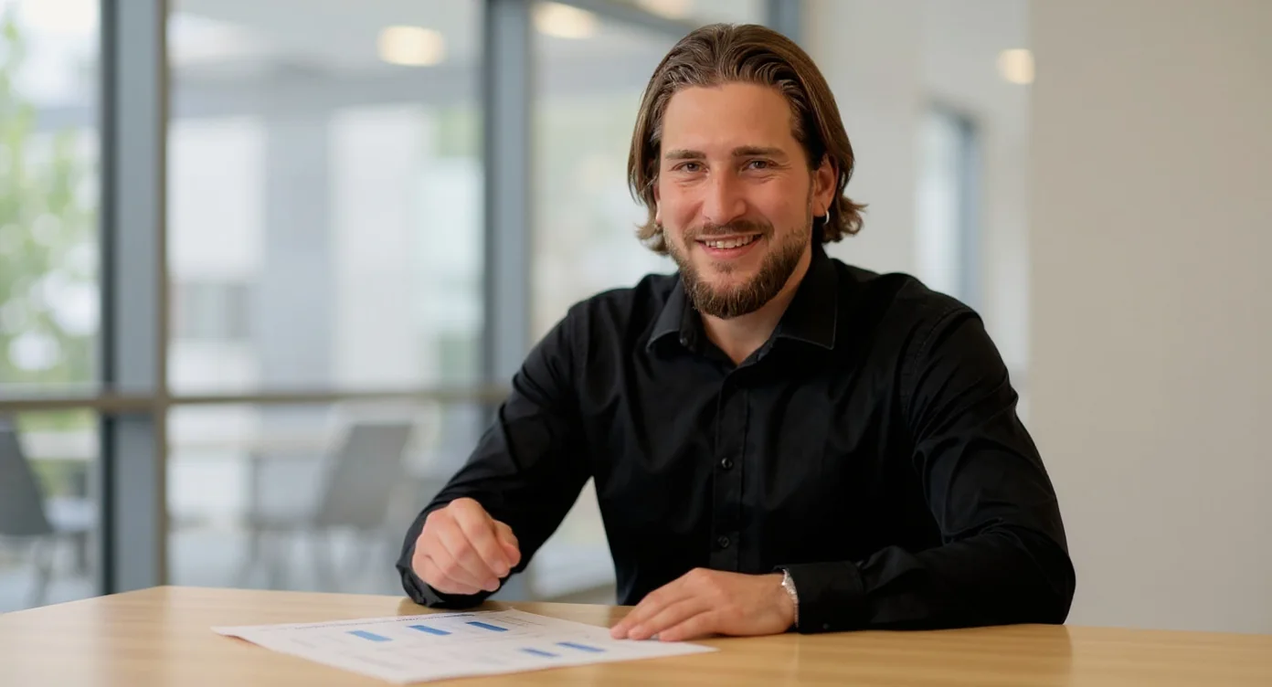 Dennis Junginger, Sales Manager bei SEO-Retter, erklärt den monatlichen Local-SEO-Bericht