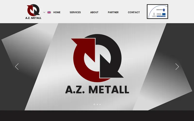 Website-Referenz: AZ Metall