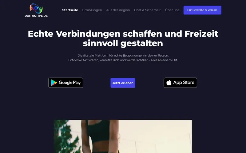 Website von doitactive aus Essen