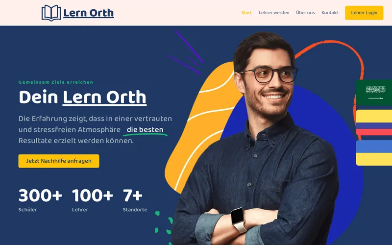 Website von Lern Orth aus Dresden