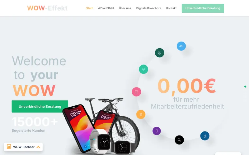 Website von WOW GmbH