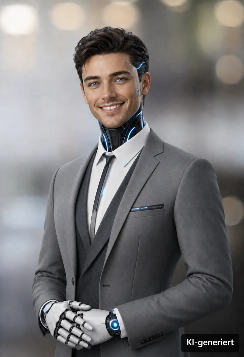 Retti, der KI-Assistent von SEO-Retter — KI-generiertes Bild